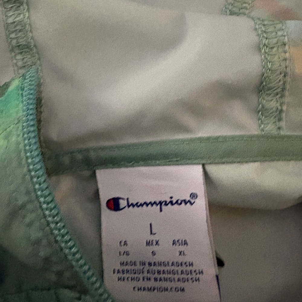 Champion Mint Green Activewear windbreaker